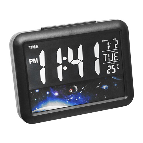 Réveil LCD portable pour chambre d'enfant/salon 1