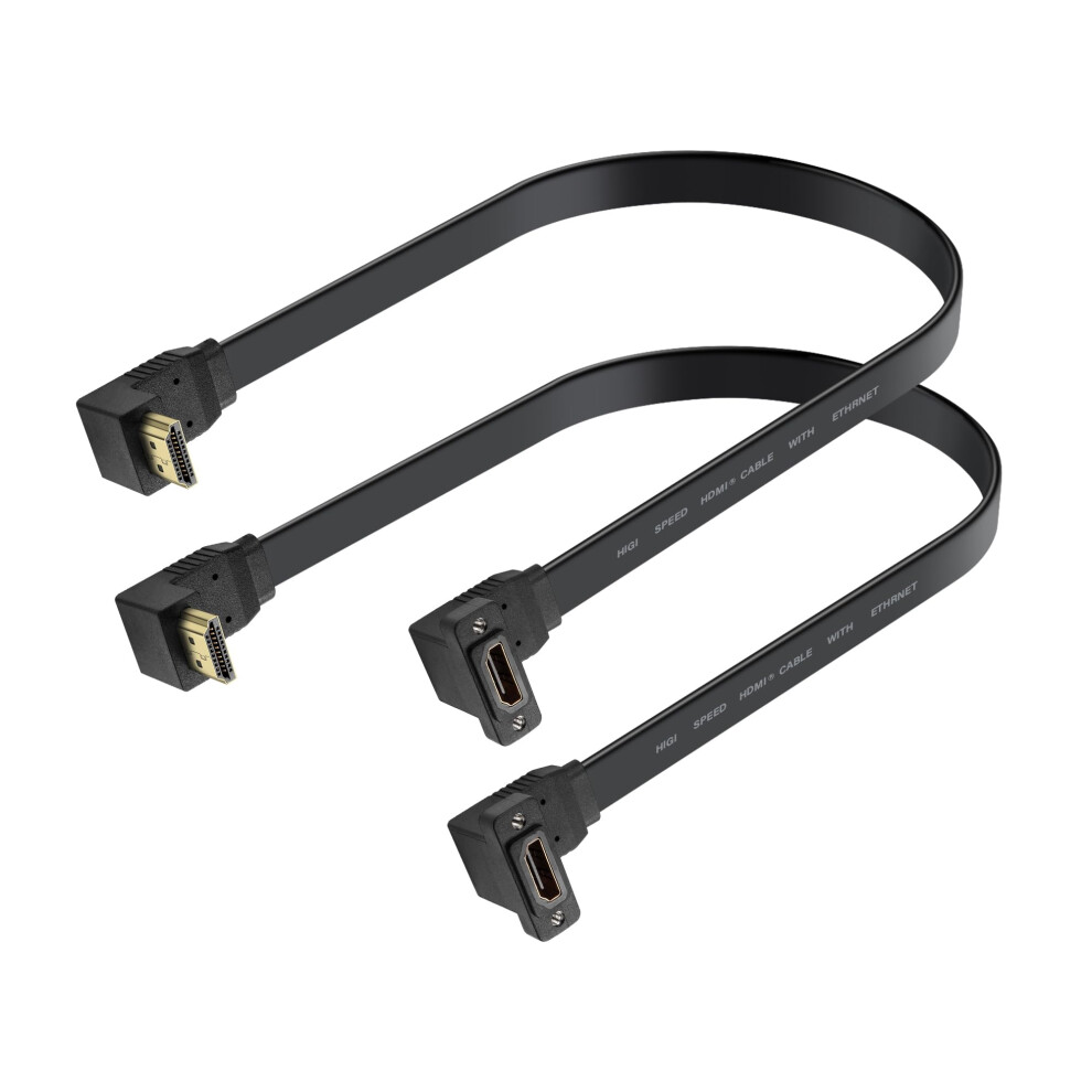 Hdmi Extension Cable 4K 60Hz Speed 90 Hdmi Extender Cord Male To Female Goldplated 0.5M 9330225829683