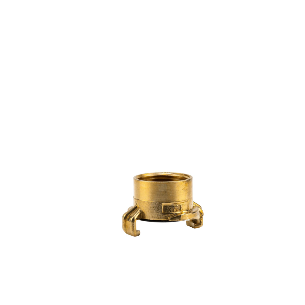 Gardena Brass Quick Coupling Threaded Part With Internal Thread: Hose Connection With 33.3 Mm (G 1 Inch) - Internal Thread For Valves With External