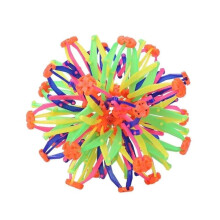 G&G Toys, Rainbow Expanding Breathing Magic Multi-coloured ball, Ideal for Family, Throwing and Catching Fun. Game for 2-4 People (Large Size)