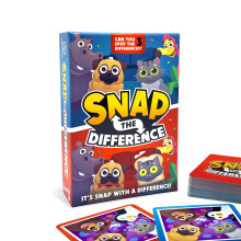 Format Games Snap the Difference Card Game | The Fast & Fun Spot-the-Difference Card Game Suitable for All Ages | Ages 5+ | 2-6 Players | 10 Minute