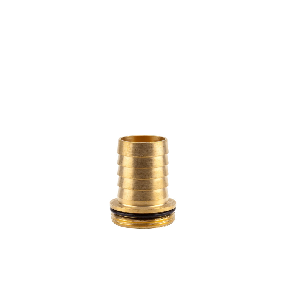 Gardena Brass Socket: Brass Fitting For Foot And Intermediate Valves, Suitable For 32 Mm (1 1/4 ") - Tubing (7252-20)