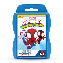 Top Trumps Spidey and Friends Junior Optimal for Players Aged 3 plus and Easy to Hold for Small Hands to Take Everywhere,Kid's favourite characters