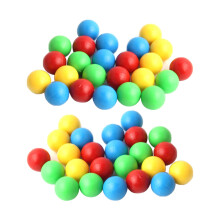 Brand 48 PCS Replacement Marbles Balls for Hungry Hungry Hippos - Solid Color Marbles to Refresh Your Game for Endless Fun
