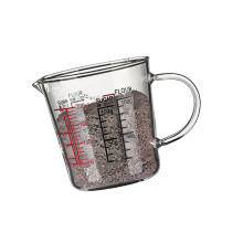 Glasmessbecher mit ergonomischem Griff für die genaue-1