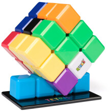 Rubik?s Cube, Tetris Cube, Solve for Classic Tetris Tetriminos, Brain Teaser Puzzle for Adults, Problem-Solving Brain Teaser, Colour-Matching Puzzle,