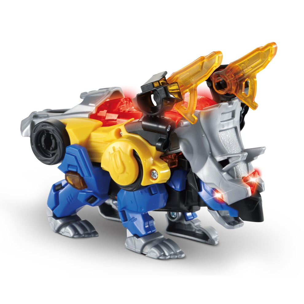 Vtech Switch & Go Dinos Thorn The Triceratops Action Figure, Medium