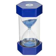 Jumbo Sand Timer for Kids- Colorful and Attractive-Easy to Operate- Visual Tool for Kids- Learning Tool (5 Mins - Blue)