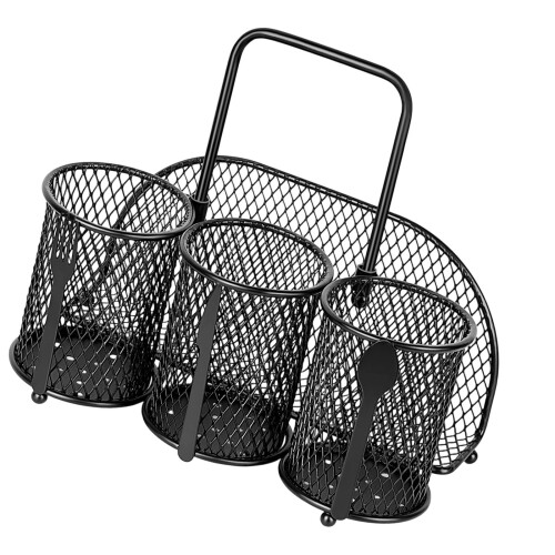 Sturdy Wire Dish Container For Dining Table Outdoor-L