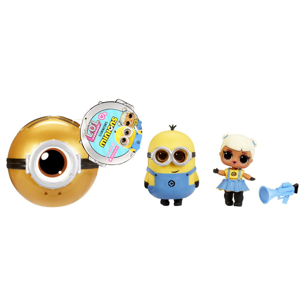 L.o.l. Surprise! L.o.l. Surprise Loves Minions Tots - Includes 1 Doll, Comes With Fashions And Accessories, Minion-Inspired Ball, Blind Packaging, Collect All 6 Dolls