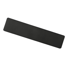 Tapis de robinet antidérapant personnalisable pour évier de-Noir