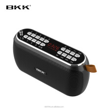 Veľkoobchodná konkurencieschopná cena FM rádio podpora Bluetooth pripojenie slúchadlá nahrávanie USB/TF karta opakovanie funkcia (J53)