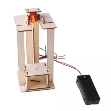 DIY elektrický výťah model výťahu pre deti chlapcov hračky vedecký experiment puzzle Ki