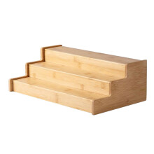 Großes ausziehbares Holzregal für die Organisation zu Hause,-1