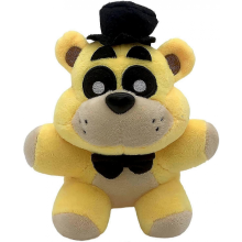 Zlatý plyšový Freddy 7 palcov, 5 nocí u Freddyho, plyšové hračky, darčeky pre fanúšikov