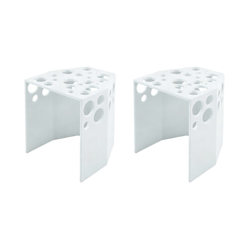 Cachette d'aquarium, abri de grotte pour petits-Blanc M
