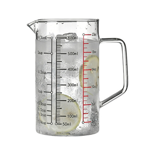 500Ml Kitchen Measuring Cup Shatterproof Borosilicate Glass-5