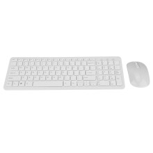 Kabelloses Tastatur- und Maus-Set im ultradünnen Design, hohe Empfindlichkeit, 2,4-GHz-Plug-and-Play-Funktion für Büro und Gaming