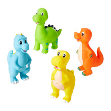 Dinosaur Bath Squirters - Colourful Bath Toy | Suitable from 10 Months |Pack of 4