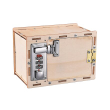 #winning Build Your Own Wooden Combination Safe Flat Pack Home STEM Project Kit
