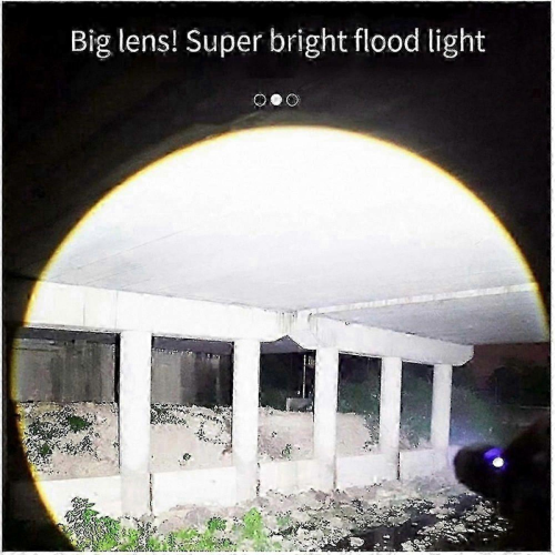High-Powered Stun Flashlight with Torch Functionality for Personal Safety and Illumination -HK1106 1