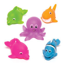 AV285 Sealife Squirters for Children - Fun Party Bag Filler Loot Gifts for Kids (Pack of 5)