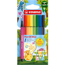 Markerpen 68 Mini Animal Vibes 8 stk.