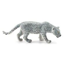Small Snow Leopard Figurine Realistic-Walkingsnowleopard