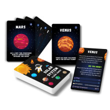 Solar System Flash Cards Educational Teaching Science Children Kids, Planets Solar System Cards, Fun Facts