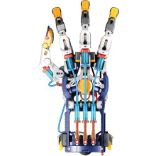 CONSTRUCT & CREATE Hydraulic Cyborg Hand DIY STEM Build Your Own Project Kit Set