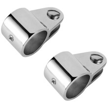 2 PièCes Bimini Top Jaw Slide Marine Boat Hardware Fitting 316 Acier Inoxydable DiamèTre IntéRieur 1 Pouce 25.4Mm