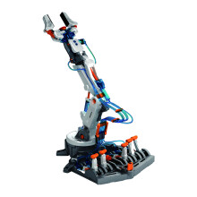 CONSTRUCT & CREATE Hydraulic Robot Arm DIY STEM Build Your Own Project Kit Set