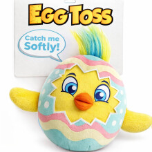 Move2Play, Easter Egg Toss Kids Game | Easter Basket Stuffer & Gift for Kids Ages 3-8+ | Hilarious Indoor/Outdoor Game | Fun Easter Toy for Toddlers,