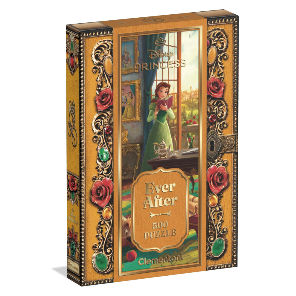 Clementoni 500 Piece Puzzle ? Ever After Collection: Belle, 35157 Light