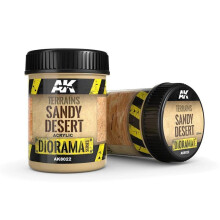 AK Interactive Terrain 250ml Sandy Desert