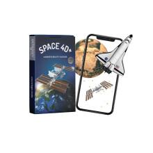 Octagon Studio Space 4D+ Augmented Reality Flashcards - Interactive Solar System & Planets Learning Cards with App - Educational STEM Toy for Kids (26