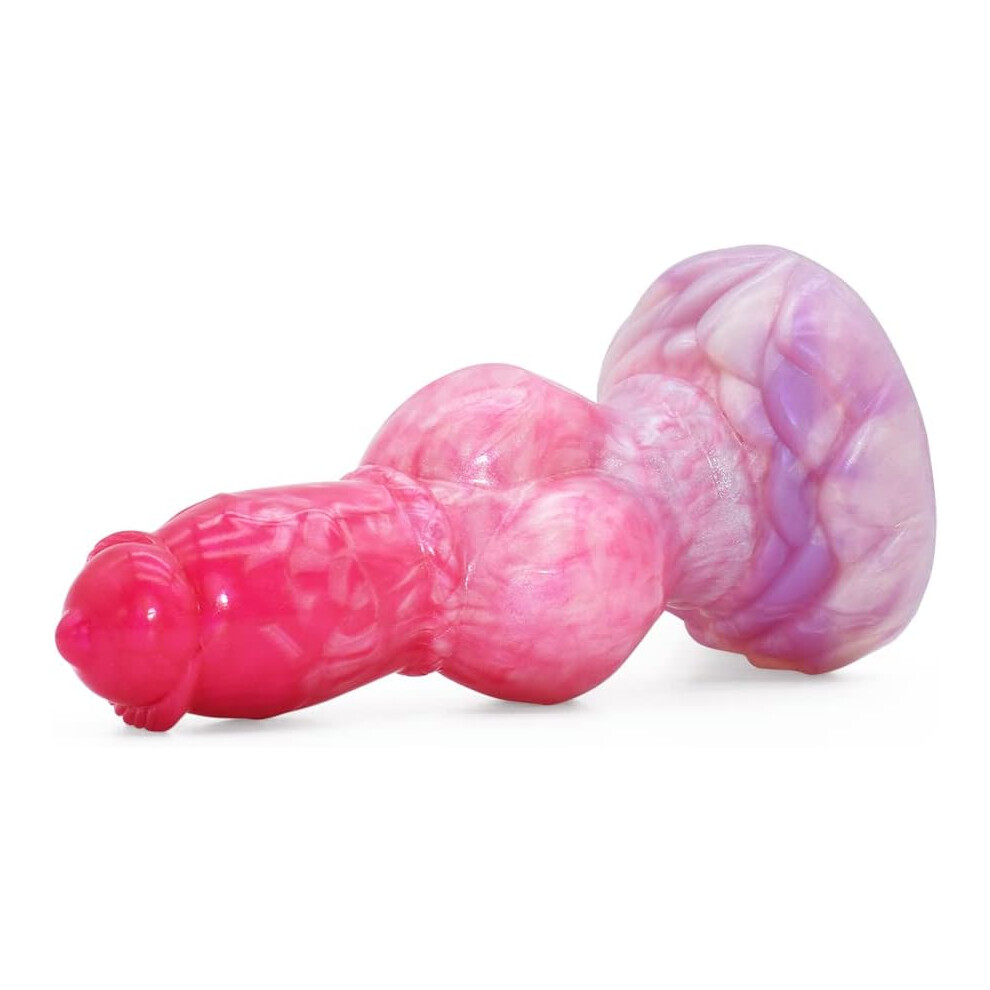 Behorny Liquid Silicone Dildo Alien/Fido/Animal Dildo With Suction Cup
