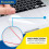 2 Pack Transparent AntiScratch Matte Laptop Trackpad Protector for MSI WE65 15.6 inch, Smooth Touch Surface 4