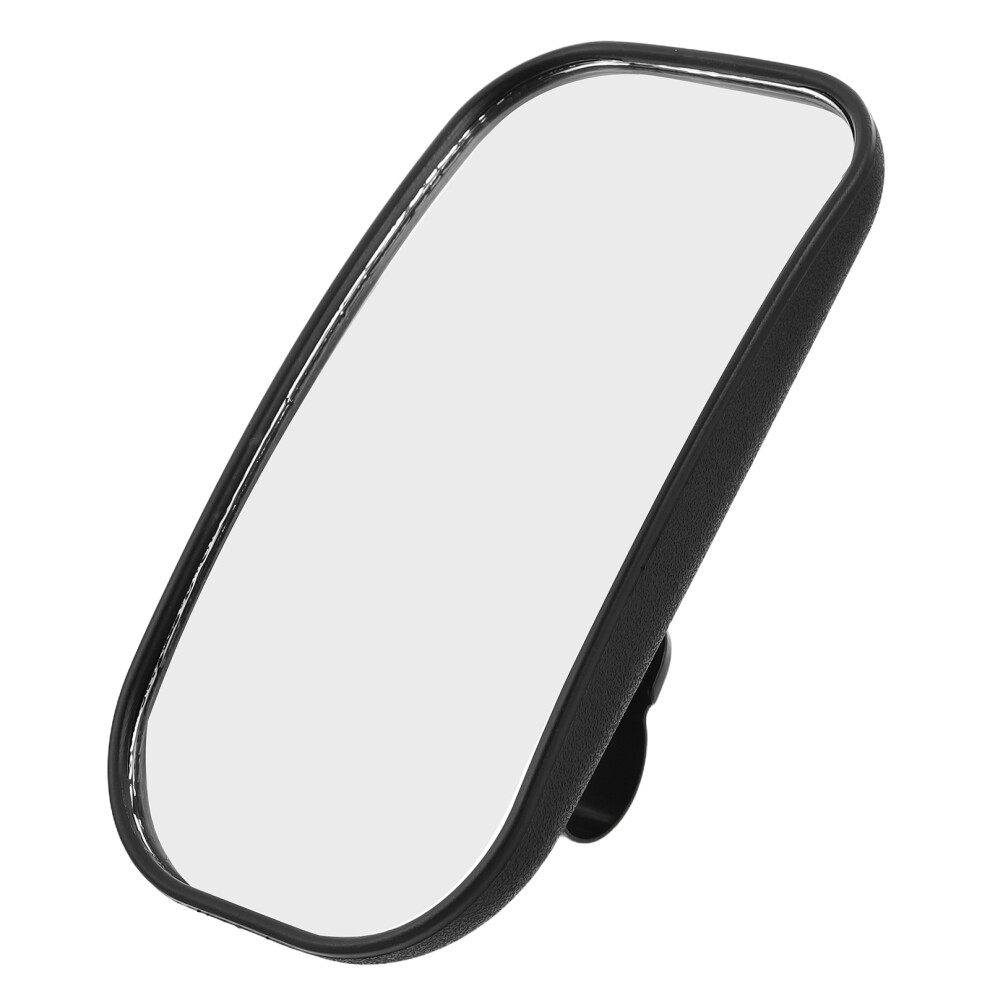 Aerodynamic Blind Spot Mirror For Truck Small Round Exterior Black 3752713042354