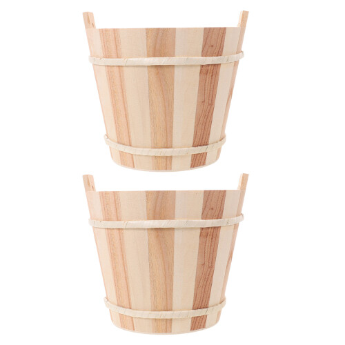 2Pcs Wooden Bath Salt Holder for Spa and Aromatherapy Use