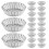 25Pcs Reusable Stainless Steel Egg Tart Molds Mini Silver Baking Cups 1