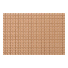 Lightweight Khaki Wooden Foot Massager Mat for Indoor Use