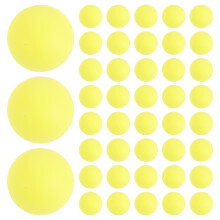 100St Gekleurde PP Pingpongballen Lichtgeel Voor Poolspel En
