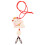 Geluksbrenger Kat Auto Hanger Multi Color Ornament 1
