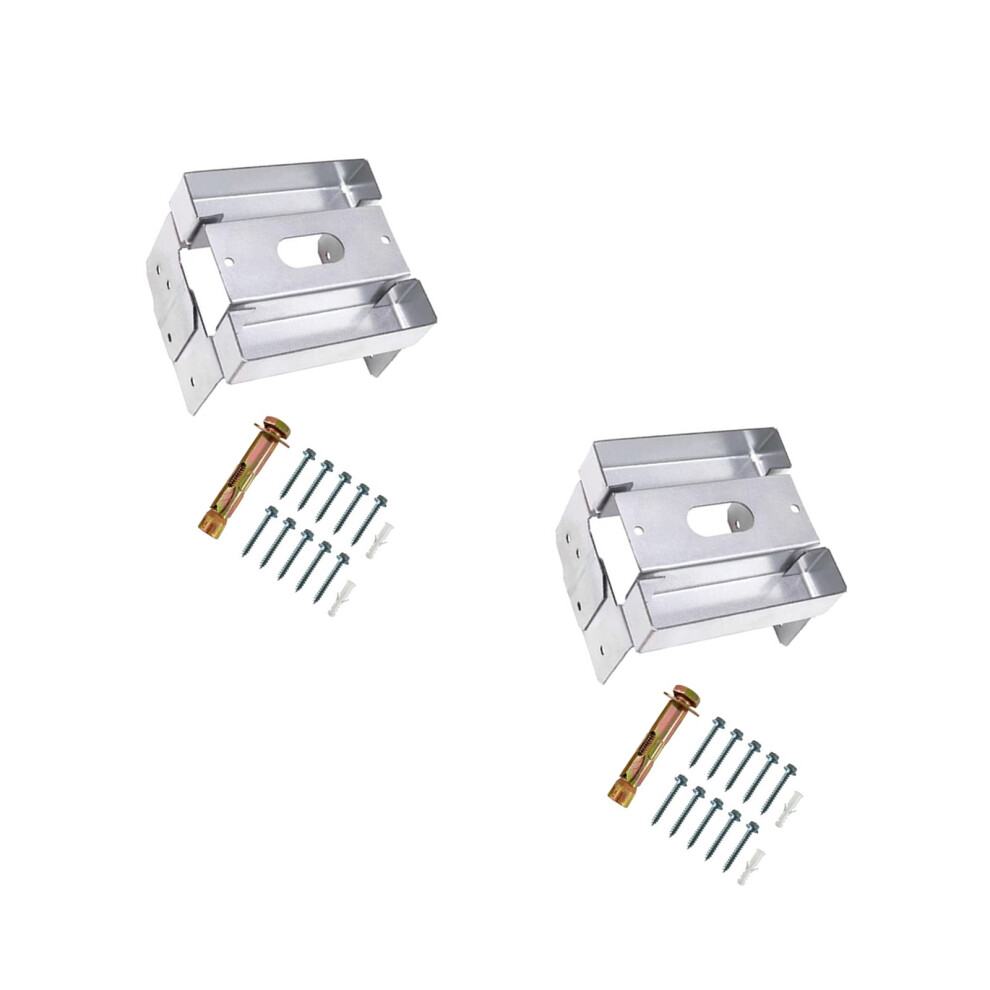 Durable Galvanized 4X4 Column Stand Designed For Long-Two Pack 7695000913424