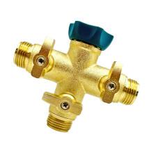 Bulk G3/4 Aluminum Brass Water Pipe Adapter For Garden