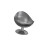 Elegant High Footed Metal Serving Dish Bowl For-Silver Short 1