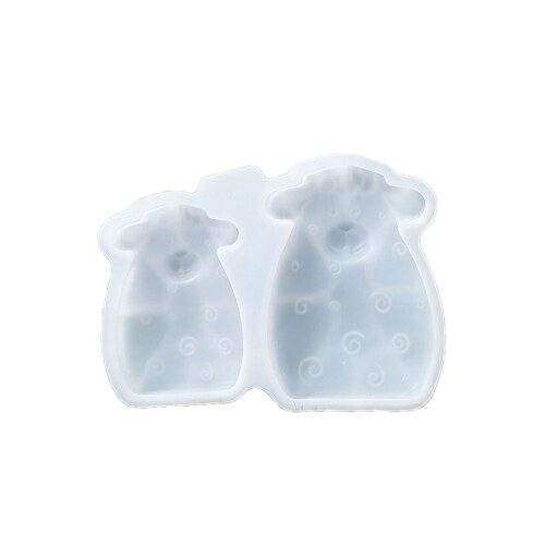 Detailed Half Embossed Sheep Mould For Home Candle Soap Creation