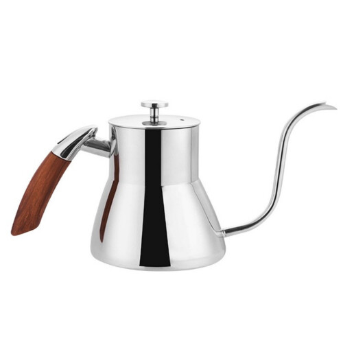Modern Metal Handheld Coffee Tool Providing Even Water