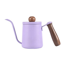 Elegant 350ml Metal Coffee Device Perfect For Home-Purple
